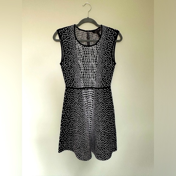 BCBG “Dina” Dress, Flattering Scuba Material - Picture 1 of 6